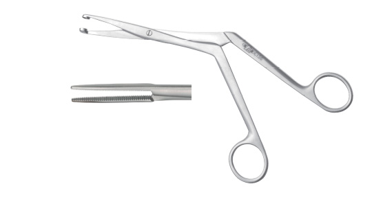 E126 nasal tampon forceps (headband tooth)